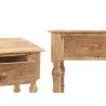 Ingresso con 2 Cassetti Gift Decor 41 Marrone 98 x 77 x 42 cm Righe