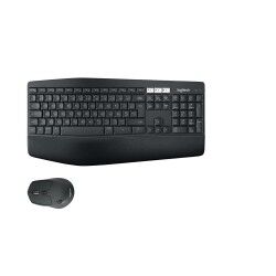 Tastiera Wireless Logitech MK850 Nero Qwerty in Spagnolo Azerty Francese