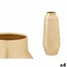 Vaso 10216-SG Dorato Ferro 16 x 40 x 16 cm (4 Unità)