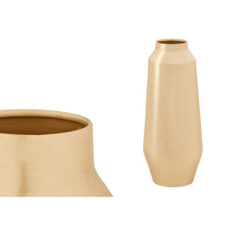 Vaso 10216-SG Dorato Ferro 16 x 40 x 16 cm (4 Unità)