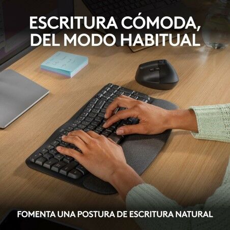 Tastiera Logitech 920-012296 Grafite Spagnolo QWERTY