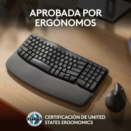 Tastiera Logitech 920-012296 Grafite Spagnolo QWERTY