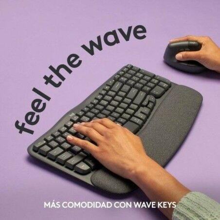 Tastiera Logitech 920-012296 Grafite Spagnolo QWERTY