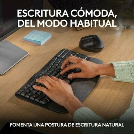 Tastiera Logitech 920-012296 Grafite Spagnolo QWERTY