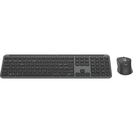 Tastiera e Mouse Logitech MK950 Grafite Qwerty in Spagnolo