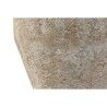 Vaso Home ESPRIT Bianco Marrone Metallo 23,5 x 23,5 x 30 cm