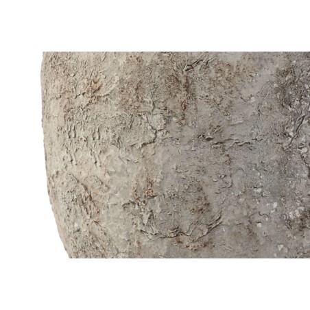Vaso Home ESPRIT Bianco Metallo 21 x 21 x 37,5 cm