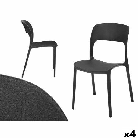 Sedia impilabile PP-634-B 4 Unità