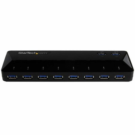Hub USB Startech ST103008U2C USB 3.0 x 10 Nero