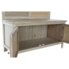 Appendiabiti con specchio Home ESPRIT Naturale Rattan Legno di paulownia Specchio 92 x 40 x 181 cm