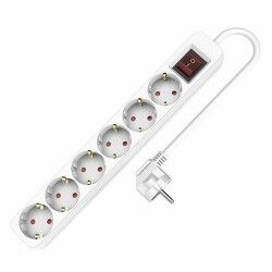Multipresa 6 Prese con Interruttore TM Electron (1,5 m)