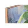 Quadro Home ESPRIT Palme Tropicale 90 x 3,5 x 120 cm (2 Unità)