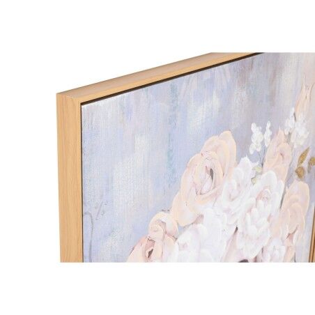 Quadro Home ESPRIT Fiori Moderno 70 x 3,5 x 100 cm (2 Unità)