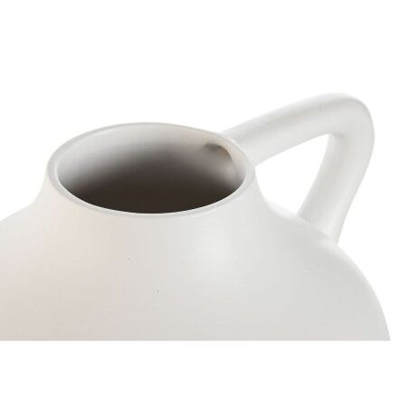 Vaso Home ESPRIT Bianco Gres Stile artigianale 30 x 30 x 40 cm