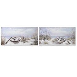 Quadro Home ESPRIT Mediterraneo 140 x 3 x 70 cm (2 Unità)