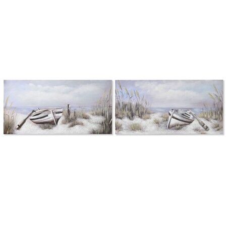Quadro Home ESPRIT Mediterraneo 140 x 3 x 70 cm (2 Unità)