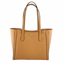 Borsa Donna Michael Kors Leida Marrone 40 x 28 x 11 cm