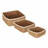 Set di Cestini Privilege   vimini 17 cm 3 Pezzi