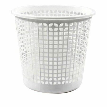 Cestino Dem Office Bianco (12 Unità) (ø 27 x 25,5 cm)