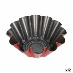 Stampo per Budino Quttin Cherry Acciaio al carbonio 24 x 24 x 9 cm (12 Unità)