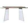 Ingresso DKD Home Decor Trasparente Grigio chiaro 120 x 40 x 76 cm