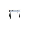 Ingresso DKD Home Decor Bianco Nero Wengue 105 x 35 x 77 cm