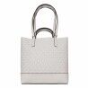 Borsa a Spalla Michael Kors Kelli Bianco 30 x 27 x 9 cm