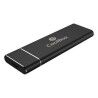 Involucro per Hard Disk CoolBox miniChase S32 Nero