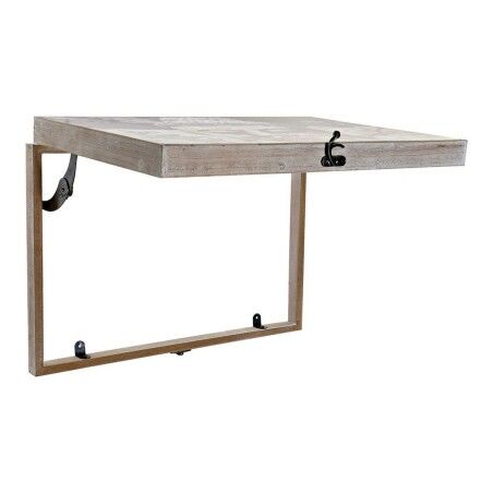 Scatola Decorativa DKD Home Decor Grigio Legno MDF Buddha Contatore (2 Unità)