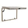 Scatola Decorativa DKD Home Decor Nero Dorato Legno MDF Palme Tropicale Contatore (2 Unità)