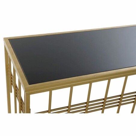 Ingresso DKD Home Decor Nero Dorato 120 x 40 x 81 cm