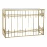 Ingresso DKD Home Decor Nero Dorato 120 x 40 x 81 cm