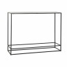 Ingresso DKD Home Decor Nero Dorato 110 x 25 x 84 cm