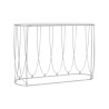 Ingresso DKD Home Decor Bianco Argentato 115 x 35 x 78 cm