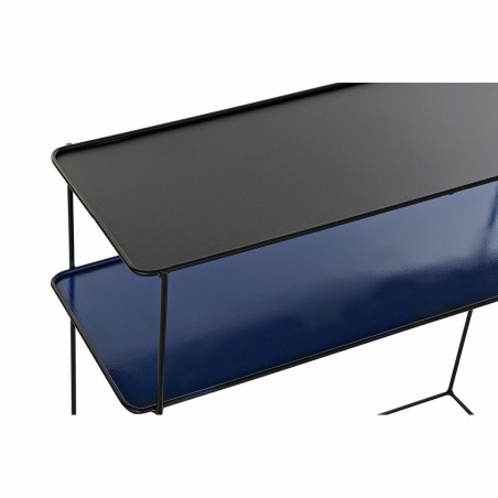 Set di mobili DKD Home Decor Azzurro Nero 70 x 27 x 45 cm 40 x 27 x 45 cm 80 x 27 x 65 cm 80 x 27,5 x 65 cm