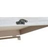 Scatola Decorativa DKD Home Decor Giallo Beige Rosa Legno MDF Fiori Vaso Contatore (2 Unità)