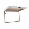 Scatola Decorativa DKD Home Decor Home Beige Legno MDF Contatore (2 Unità)