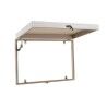 Scatola Decorativa DKD Home Decor Bianco Nero Dorato Legno MDF Moderno Vaso (2 Unità)