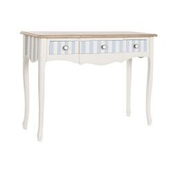Ingresso DKD Home Decor Bianco Blu cielo 110 x 40 x 79 cm