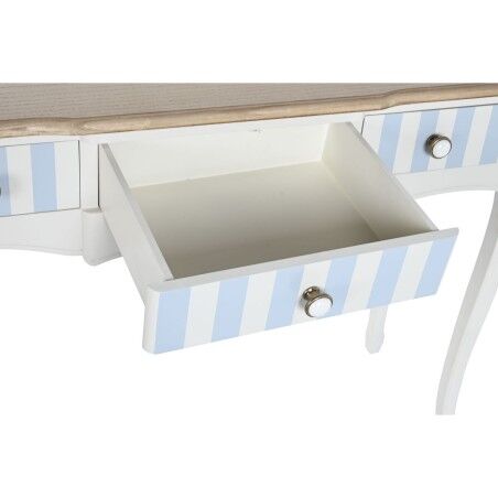 Ingresso DKD Home Decor Bianco Blu cielo 110 x 40 x 79 cm