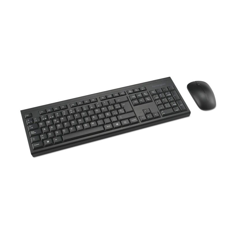 Tastiera e Mouse Kensington K75562ES Nero Spagnolo QWERTY Tastiera e Mouse Kensington K75562ES Nero Spagnolo QWERTY