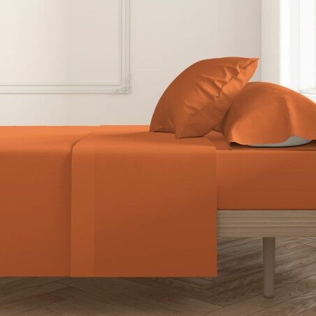 Lenzuolo Superiore Happy Home MixColors Arancio Singolo