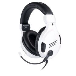 Auricolari con Microfono Gaming Big Ben Interactive PS4OFHEADSETV3WHITE Bianco Nero/Bianco