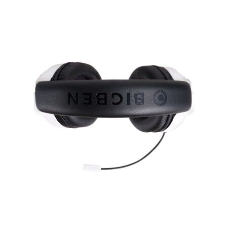 Auricolari con Microfono Gaming Big Ben Interactive PS4OFHEADSETV3WHITE Bianco Nero/Bianco