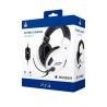 Auricolari con Microfono Gaming Big Ben Interactive PS4OFHEADSETV3WHITE Bianco Nero/Bianco