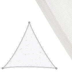 Vela parasole Vela sombreo Bianco 3 x 3 m 300 x 300 x 0,5 cm Tenda