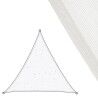 Vela parasole Vela sombreo Bianco 3 x 3 m 300 x 300 x 0,5 cm Tenda