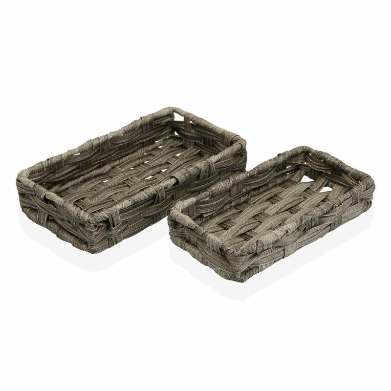 Set di Cestini Versa 11 x 4 x 20 cm 2 Unità Set di Cestini Versa 11 x 4 x 20 cm 2 Unità