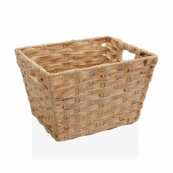 Cestino Multiuso Versa 24 x 19 x 29 cm Con manici Beige