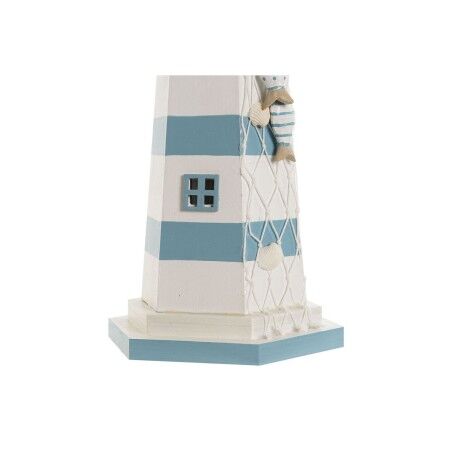 Decorazione luminosa Home ESPRIT Legno Marinaio Faro 14 x 14 x 40 cm (2 Unità)